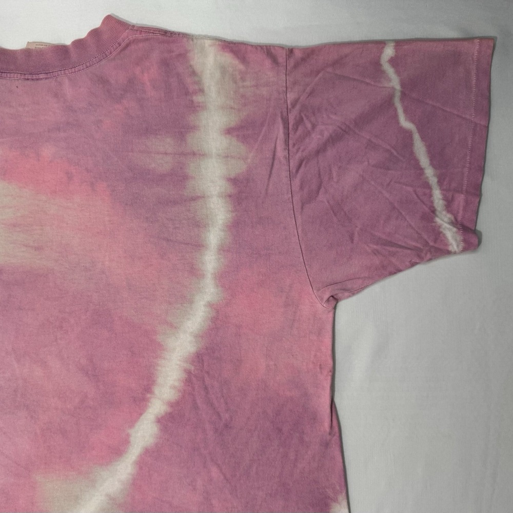 Vintage 90s Generra Hypercolor Heat Sensitive Tie Dye T-Shirt Made In USA XL - Picture 8 of 13